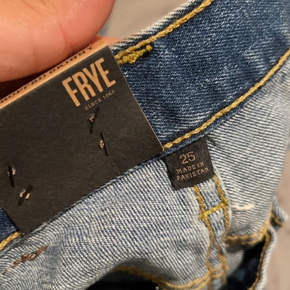 NWT Frye • Sienna Cropped Skinny Jeans Kinsey Wash - Picture 10 of 12
